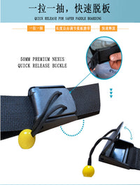 Surfboard Belt with Quick Release for SUP Leash - Nylon