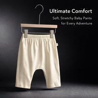 Baby Leggings Fleece Lined for Boys and Girls Winter Wear, Thick Warm Kids Pants with Soft Blend, Trousers for Autumn Weather
