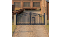 Plastic HO Scale Gate Miniature 1:87 Scale Gate Versatile Fence with Gates Realistic for Collectors