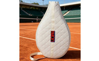 Waterproof Quilted Racket Shoulder Bag Long-Lasting Tennis Racket Bag for Adults