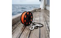 30 Meter Line SMB Reel Double-Ended Hook BCD Reel POM Plastic Underwater Gear Black Body