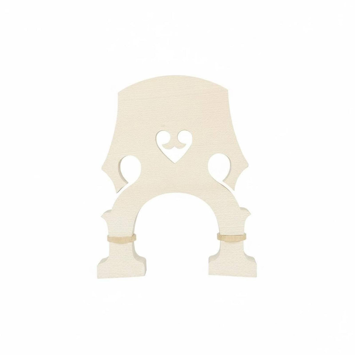 Adjustable Maple Bass Bridge Upright Bass Bridge Smooth Surface Instrument Part for Orchestra