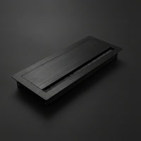 Cable Box with Brush Recessed Wire Management Cover Compact for Professionals
