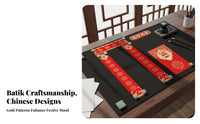Blank Spring Festival Couplets Batik Craft Spring Festival Couplet Paper Good Ink Absorption Chinese Calligraphy Red Paper for Calligraphers, Doorways