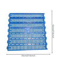 Easy to Clean Plastic Pig Slatted Floor Farrowing Crate Floor Slat Anti-Slip Surface Pen Flooring Reinforced Design for Sows, Piglets, Sheep, Farm