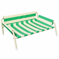 Moisture-Proof Elevated Dog Bed Washable Raised Pet Cot Long-Lasting Cooling Dog Elevated Pet Sling Breathable Material for Outdoor
