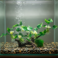 Aquarium Plastic Plant Decoration for Fish Tank Landscaping