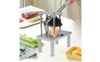 French Fry Cutter Heavy Duty Manual French Fry Cutter Food Grade Potato Chipper for Kitchen