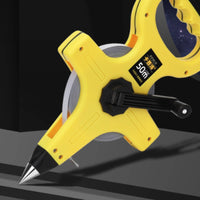 Handheld Lu Master Ruler Long Steel Tape Measure Sturdy Tape Measure with Carry Handle Portable for Carpenters