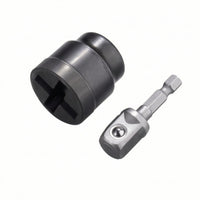 Jack Socket Adapter Efficient Jack Adapter with Hex Shank Socket with Hex Shank Heavy Duty Tool Corrosion Resistant