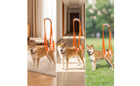 Padded Rear Leg Support Harness Breathable Dog Harness with Leg Holes Comfortable Dog Support Sling Sturdy for Senior Dogs, Rehabilitation, Walking, Veterinary Care