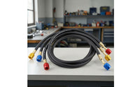 Charging Hose Wide Compatibility Refrigeration Charging Hose Secure for Auto Mechanics