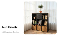 Multi-Functional lattice Cube Organizer Against-the-Wall Placement adaptable Cube Organizer adaptable Use shelving unit Lowlow-height for Homeowners, Apartment Dwellers, Living Room, Bedroom, Office, Closet
