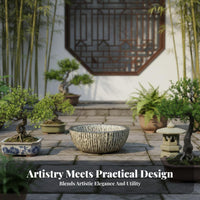 Chinese Design Garden Bench Rustic Charm Tranquil Style for Yard