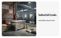 Fire Fighting Sandbox Thickened Material Fire Sand Storage Box Rust-Resistant Stainless Steel Sandbox for Warehouse Factories, Commercial Buildings