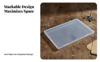 Plastic Organizer Box Multi Size Customizable Layout for Jewelry
