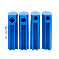 4 Pieces Petrol Dispenser Tester Adapter Petrol Dispenser Adapter Molded for Mechanics