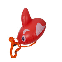 Adjustable Inflatable Buoyancy Aid with Strap Cute Swimming Buoyancy Aid Portable Water Toy Colorful for Teens