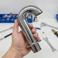 Gooseneck tube Connector Deck-Mounted Gooseneck with Flanged Base Resistant Marine Fitting for Yacht Builders