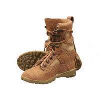 Detailed Texture 1/6 Scale Combat Boots Realistic Design 12 Inch Action Figure Boots Fine Workmanship Toy Accessory Long-Lasting Construction for Hobbyists