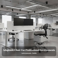 Anti-Static Laboratoryoratory Chair Cleanroom Compatible Wheeled High-Stool With