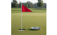 Putting Cup with Flag Easy to Install Sports Gear Stable Placement for Groundskeepers
