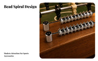 2 Pieces Metal Foosball Scoreboard Counter String Mounting Screws Foosball Score Bead Rod Silver-Toned Table Soccer Score Tracker 26.7 Cm Long