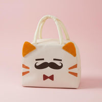Cartoon Lunch Box Bag Sturdy Insulated Lunch Tote Easy to Clean for School