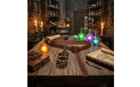 Leather-Like Straps Bottle Holder Belt Engraved Pattern Cosplay Waist Belt Aged Finish Wizard Potion Bottle Set Metal Rivets