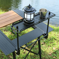 Camping Table Lantern Stand Portable Outdoor Table Hanging Rack Aluminum Alloy for Campers