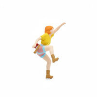 3 Pieces Micro Landscape 1:64 Rock Climber Figure Sand Table Rock Climber Figurine Miniature Scene Scene Mountain Climbing Model Person High Precision