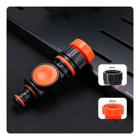 Hose Adapter Ribbed Quick Connector Leak Hose Fitting for Gardeners