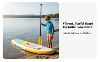 Child S Inflatable Paddle Board Wide Stable Design Child S Paddleboard Board children's Paddleboard Set Safety Leash Included