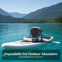 Inflatable Rearrest Pad Adjustable Paddleboard Seat Detachable Kayak Chair for Paddleboarders, Outsidedoor Aficionados, Paddleboards, Kayaking, Kayaks