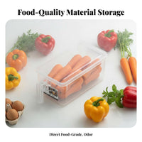 Stackable Produce Crisper Crispness-preservingKeeping Refrigerator Container