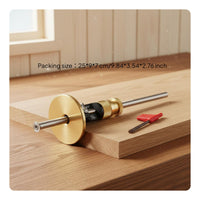 High Precision Micro Adjust Marking Gauge Long-Lasting Construction Wheel Marking Gauge Replaceable Blade Woodworking Line Scriber for Carpenters