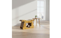 Cat Scratcher Wear-Resistant Cat Scratcher House 2 in 1 Pet Accessory for Cats