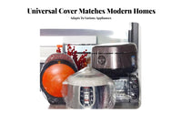 Appliance Cover Dustproof Appliance Dust Cover Transparent Household Supply for Homemakers, Homeowners, Kitchen, Storage, Moving
