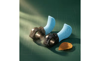 Ergonomic Auxiliary Handlebar Grips Lightweight Thumb Grips Textured Bar Ends Wear-Resistant for Long-Distance Cycling