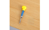Punch Tool with Interchangeable Tips Hole Perforator Wrist Strap Hole Perforator for Leathercrafters, Crafters, Leathercraft