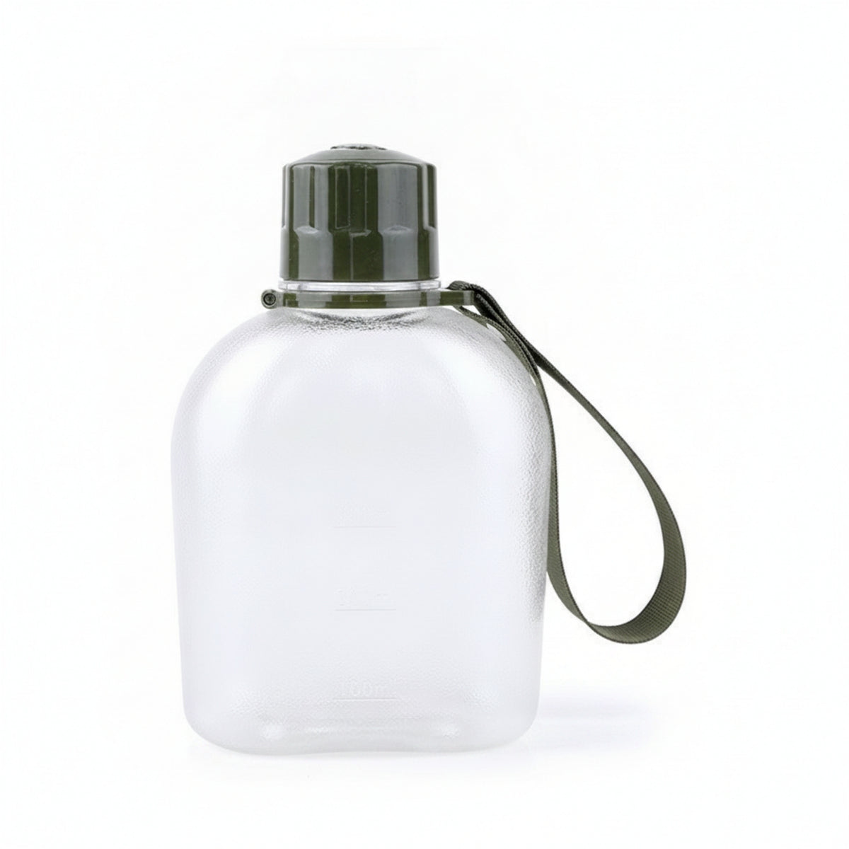 Frosted Water Replenishment Container Wide opening  Compass Water Bottle for Outdoors