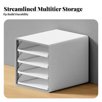 Multi-Drawer Desk Organizer Clutterunobstructed Solution for Workstation, Professionals