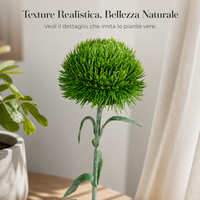 Artificial Dianthus Green Plant Ball for Photography Props and Decoration