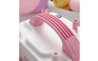 AC Powered Electric Balloon Pump Multiple Nozzles Two Nozzle Balloon Pump Built-in Handle