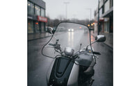 Universal Motorcycle Wind Deflector Hand Protection Windshield Windproof Front Windscreen for Motorcyclists
