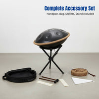 Handpan Drum, Stainless Steel Percussion, Cross-Border Supply, Random Color