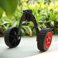 Lawn Mower Auxiliary Wheel Treaded Auxiliary Wheels Rolling for Homeowners