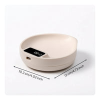 Coffee Bean Coffee Measure 0.1g Digital Scale with Tray Easy to Clean for Baristas, Espresso Prep