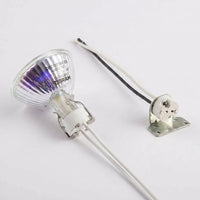 6A Rated Current Halogen Bulb Holder for MR16 Lamp, Replacement Lamp Holder for DIY Lighting, MR16 GU5 Pin Base Ceramic