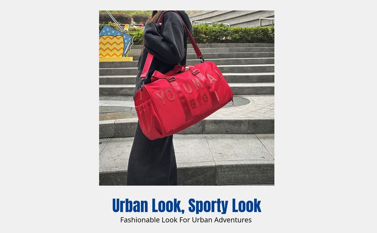 Large Capacity Travel Bag, Oxford Cloth, Unisex, Winter Sports, Skiing, Camping, Overnight Storage, Multiple Colors
